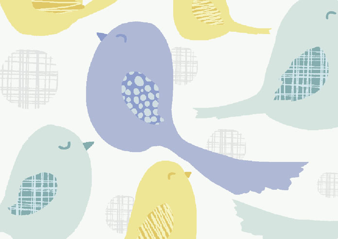 Bright Birds, Zest - Twist&Fit Roller Blind - Image 6